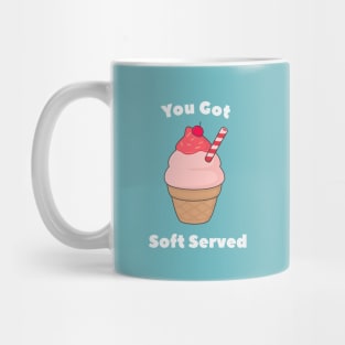 Soft Serve Ice Cream Pun T-Shirt Mug